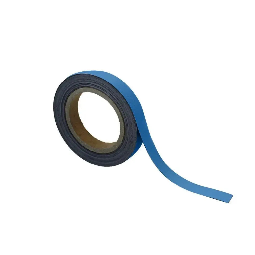 Tööstusliku kvaliteediga magnetiline Easy Wipe märgistuslint 20 mm x 10 m, sinine