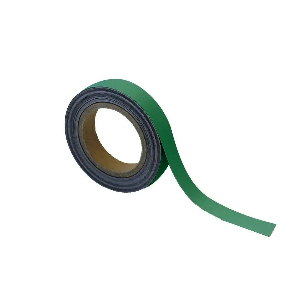 Magnetiline Easy Wipe märgistuslint tööstuskvaliteediga 25 mm x 10 m roheline