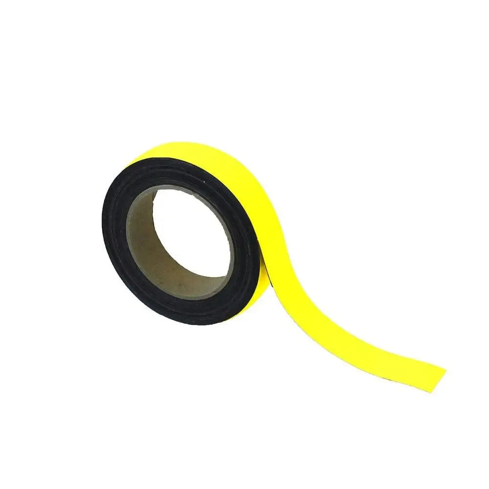 Tööstuskvaliteediga magnetiline Easy Wipe märgistuslint 30 mm x 10 m kollane