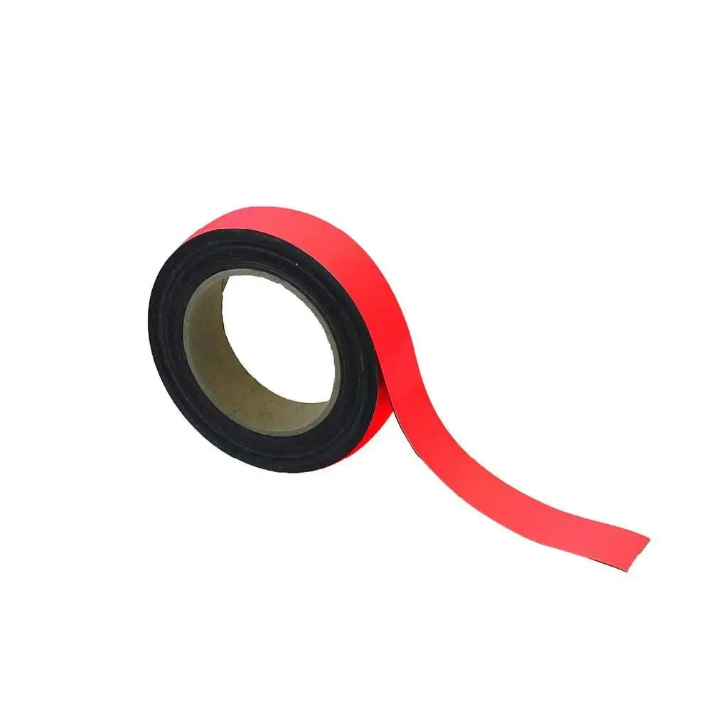 Magnetiline Easy Wipe tööstuskvaliteediga märgistuslint 30 mm x 10 m punane