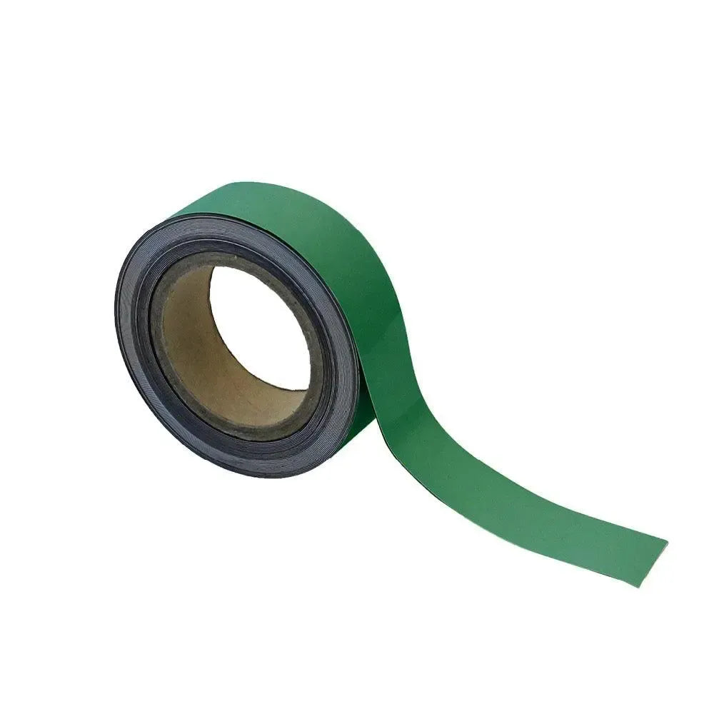 Tööstuskvaliteediga magnetiline Easy Wipe märgistuslint 40 mm x 10 m, roheline