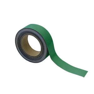 Tööstuskvaliteediga magnetiline Easy Wipe märgistuslint 40 mm x 10 m, roheline