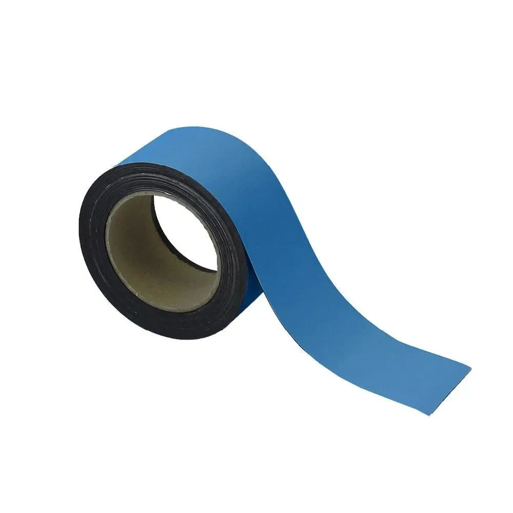 Tööstusliku kvaliteediga magnetiline Easy Wipe märgistuslint 60 mm x 10 m sinine