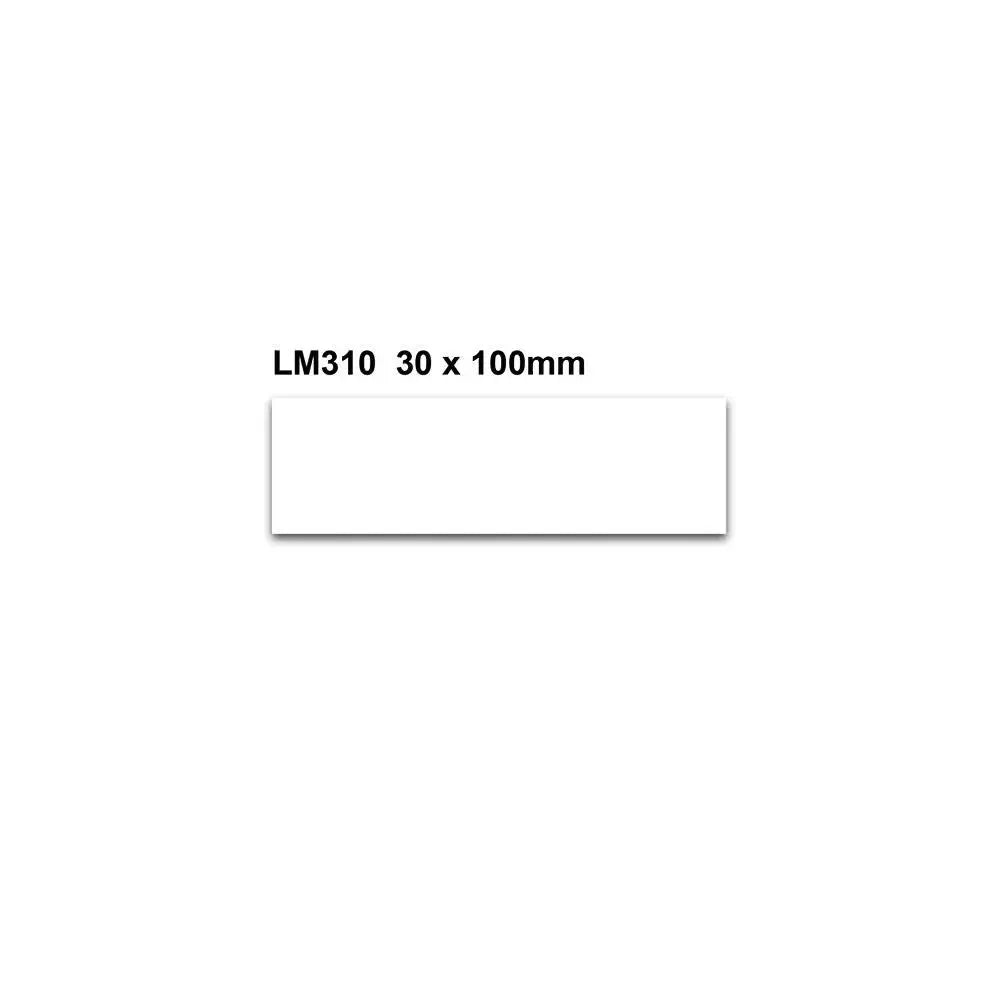 Magnetilised EasyWipe asukohamärgised 30 x 100 mm, 100 tk, valged