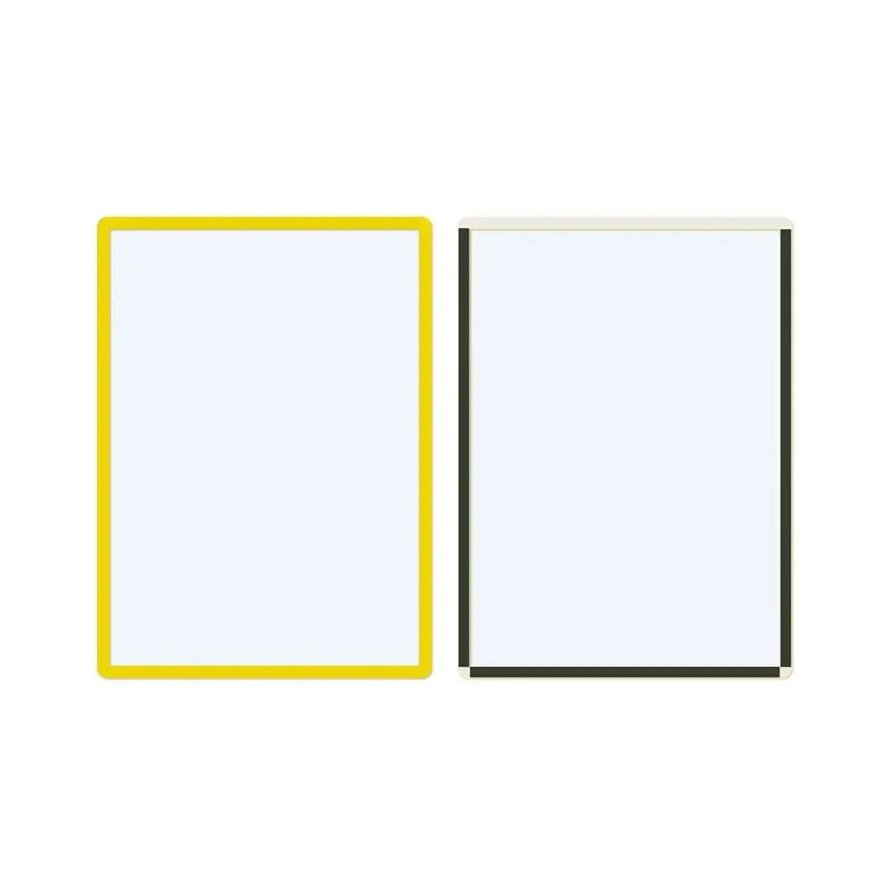 Magnetilised märgistuse hoidikud Frames4Docs A3, 10 tk, kollased