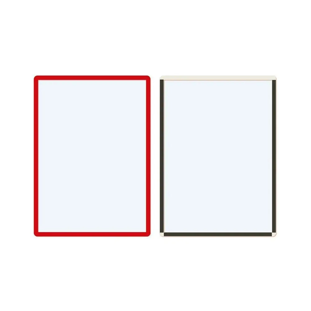 Magnetilised märgisehoidikud Frames4Docs A3 10 tk punased
