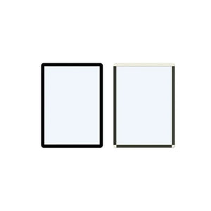 Magnetilised märgistushoidikud Frames4Docs A4 10 tk, mustad