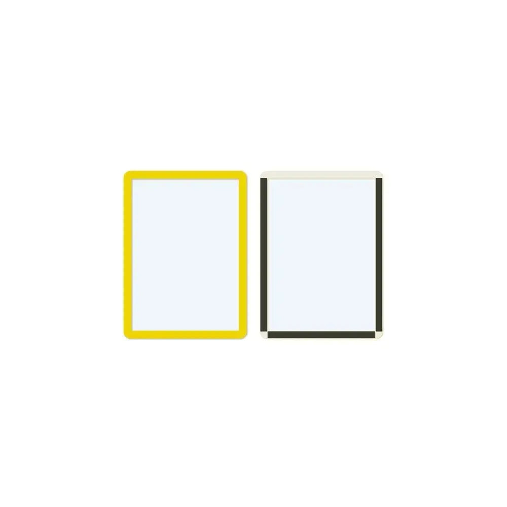 Magnetilised märgistuse hoidjad Frames4Docs A5 10 gab kollased