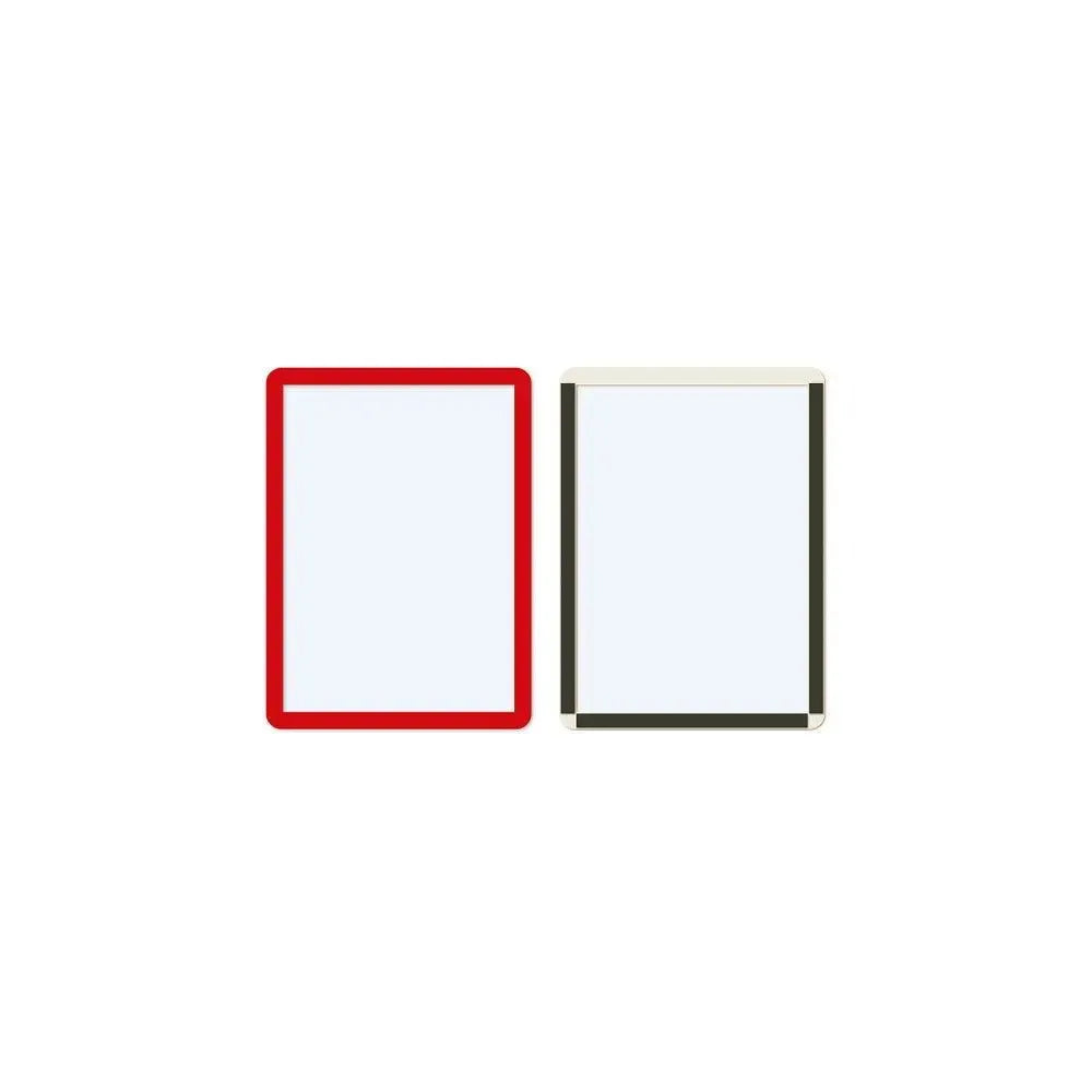 Magnetilised märgistushoidikud Frames4Docs A5 10 tk punased