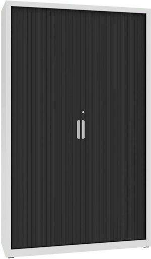 Metallist rulooga dokumendikapp Archive 1990x1200x435 mm – helehall / must