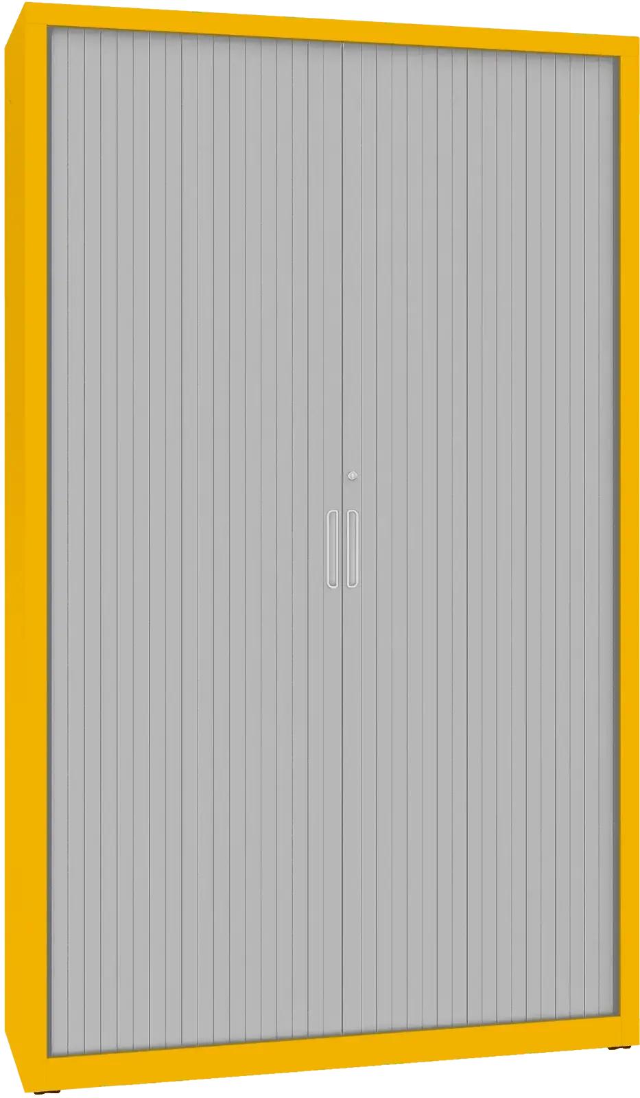 Metallist rulooga dokumendikapp Archive 1990x1200x435 mm – kollane / hall