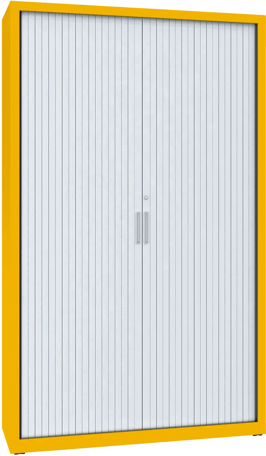 Metallist rulooga dokumendikapp Archive 1990x1200x435 mm – kollane / hõbedane