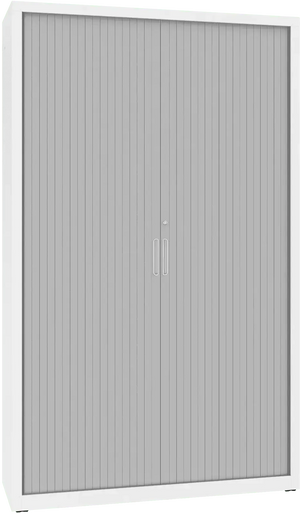 Metallist rulooga dokumendikapp Archive 1990x1200x435 mm – valge / hall