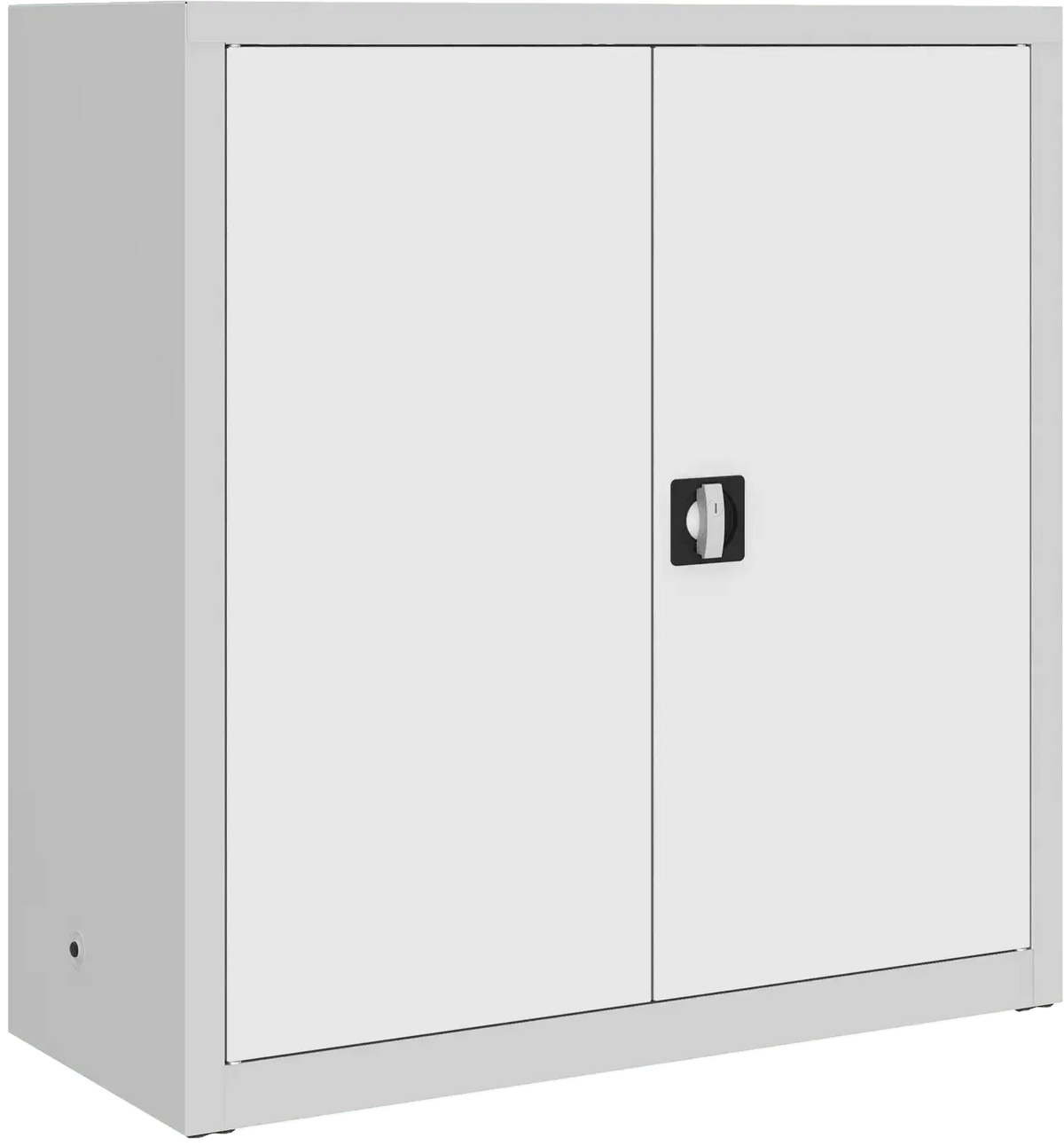 Metallist dokumendikapp Classic 1040x1000x435 mm – helehall / valge