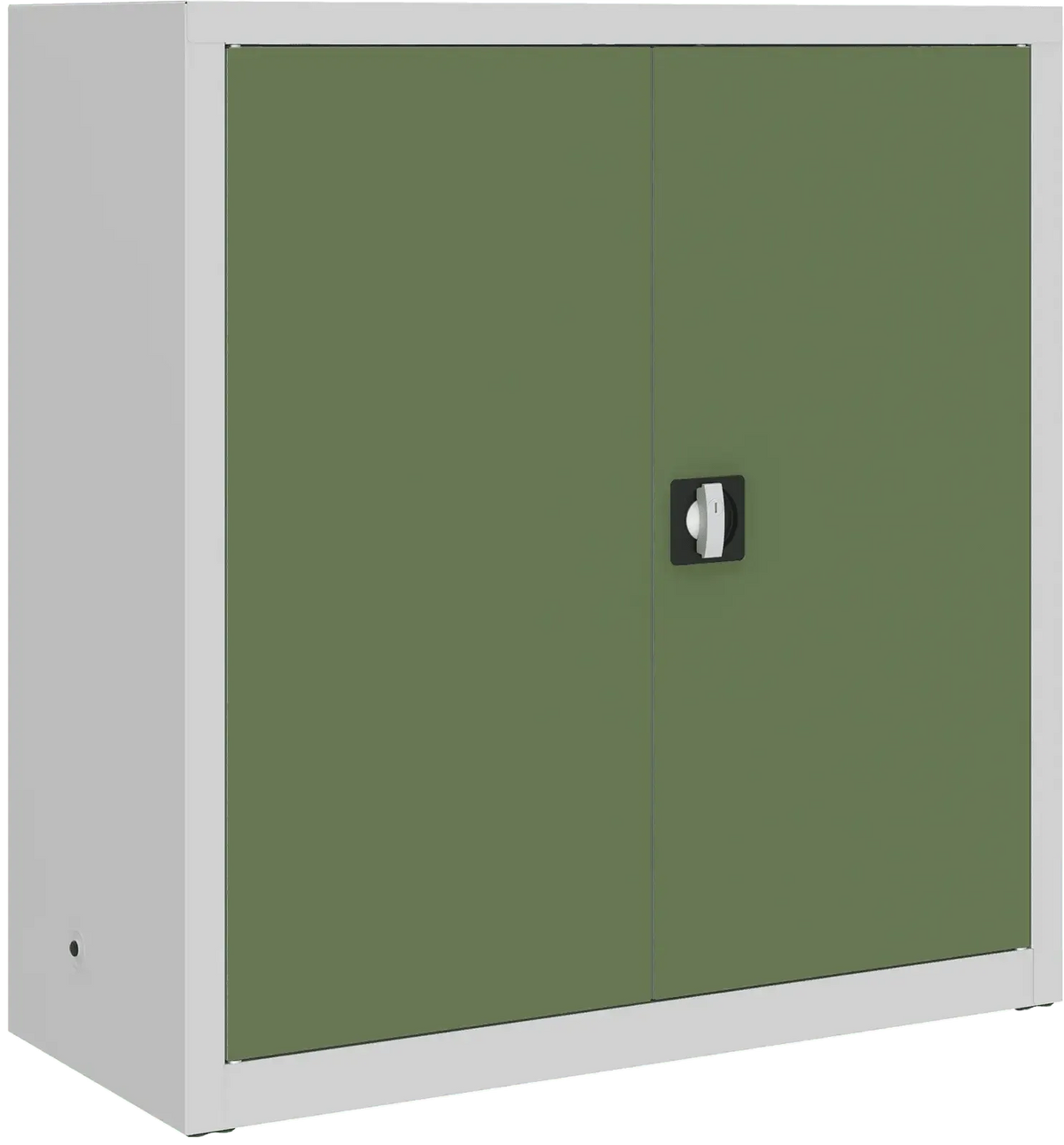 Metallist dokumendikapp Classic 1040x1000x435 mm – helehall / roheline