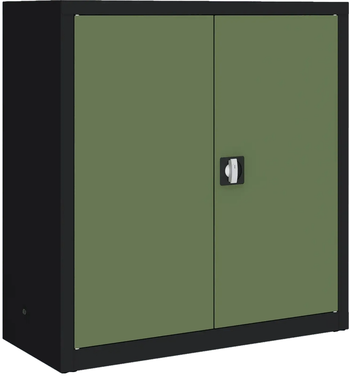 Metallist dokumendikapp Classic 1040x1000x435 mm – must / roheline