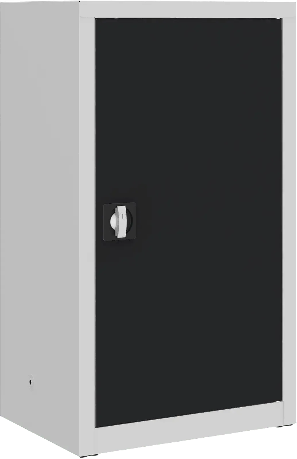 Metallist dokumendikapp Classic 1040x600x435 mm – helehall / must