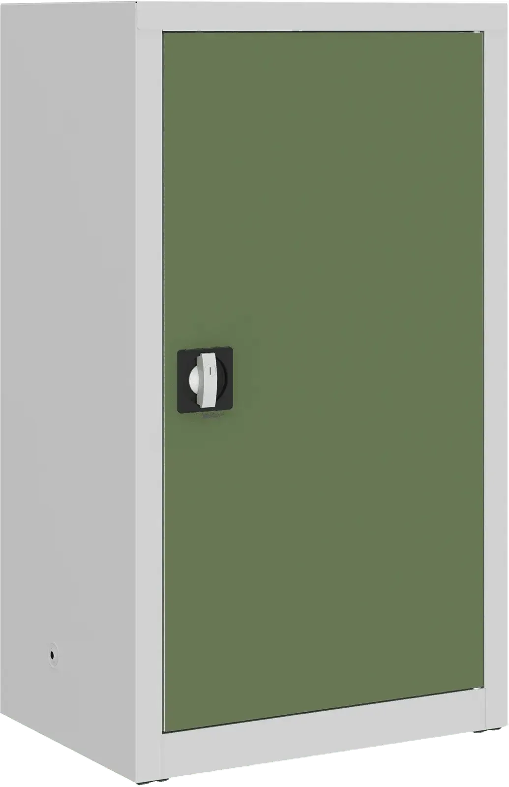 Metallist dokumendikapp Classic 1040x600x435 mm – helehall / roheline