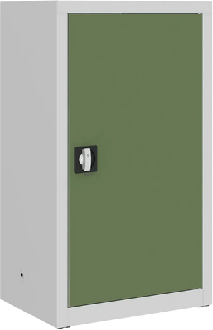Metallist dokumendikapp Classic 1040x600x435 mm – helehall / roheline