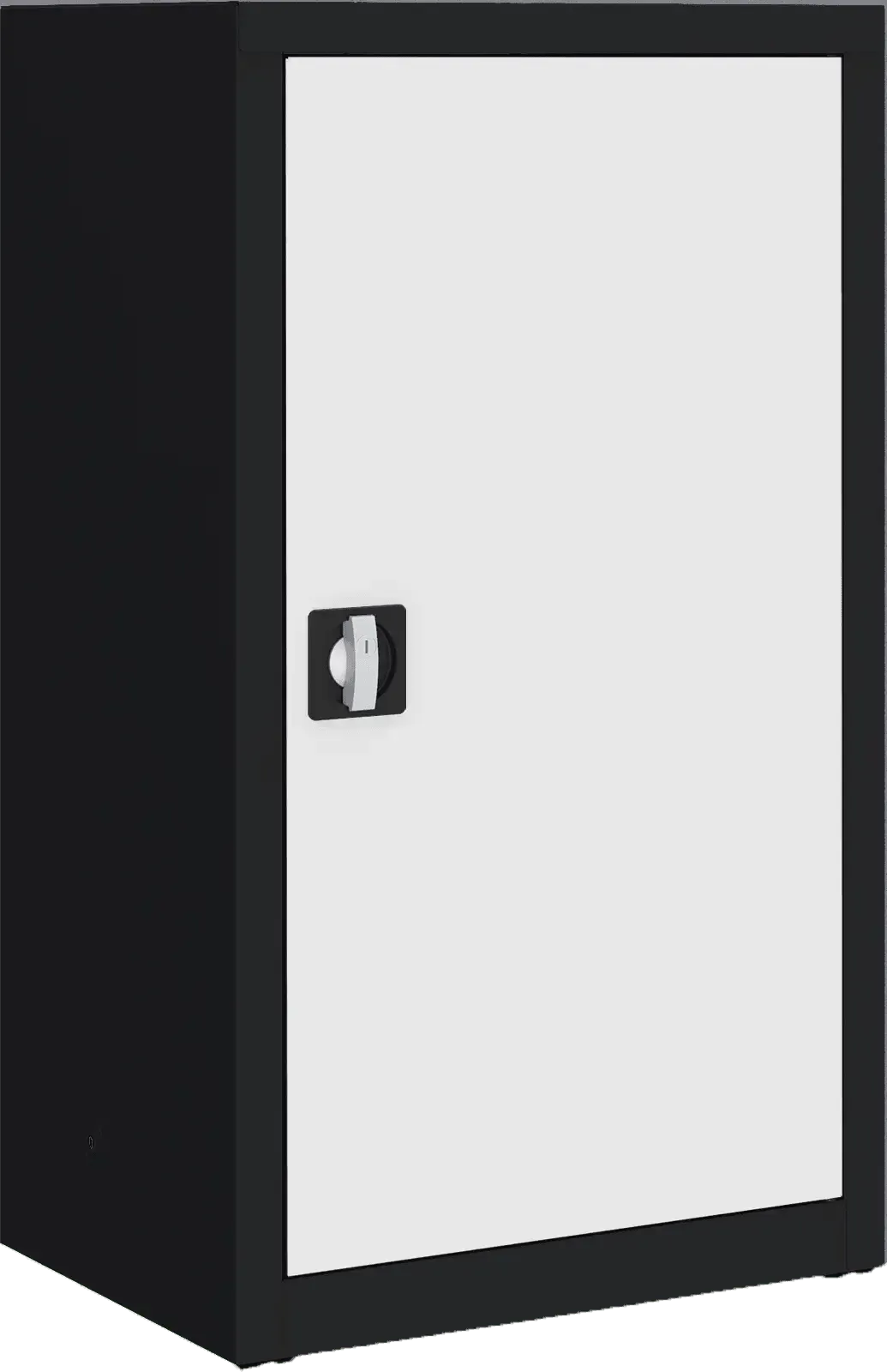 Metallist dokumendikapp Classic 1040x600x435 mm – must / valge