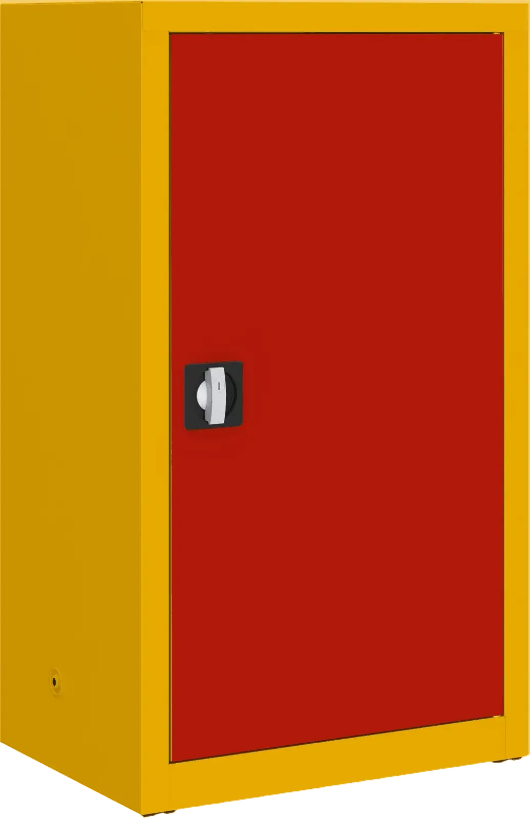Metallist dokumendikapp Classic 1040x600x435 mm – kollane / punane
