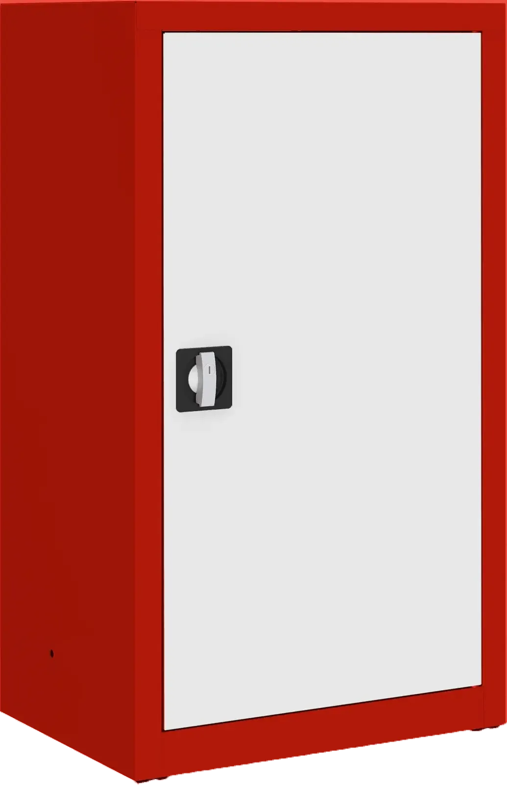 Metallist dokumendikapp Classic 1040x600x435 mm – punane / valge