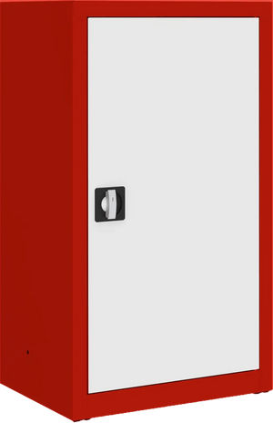 Metallist dokumendikapp Classic 1040x600x435 mm – punane / valge