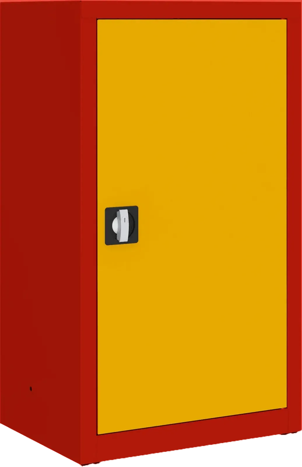 Metallist dokumendikapp Classic 1040x600x435 mm – punane / kollane