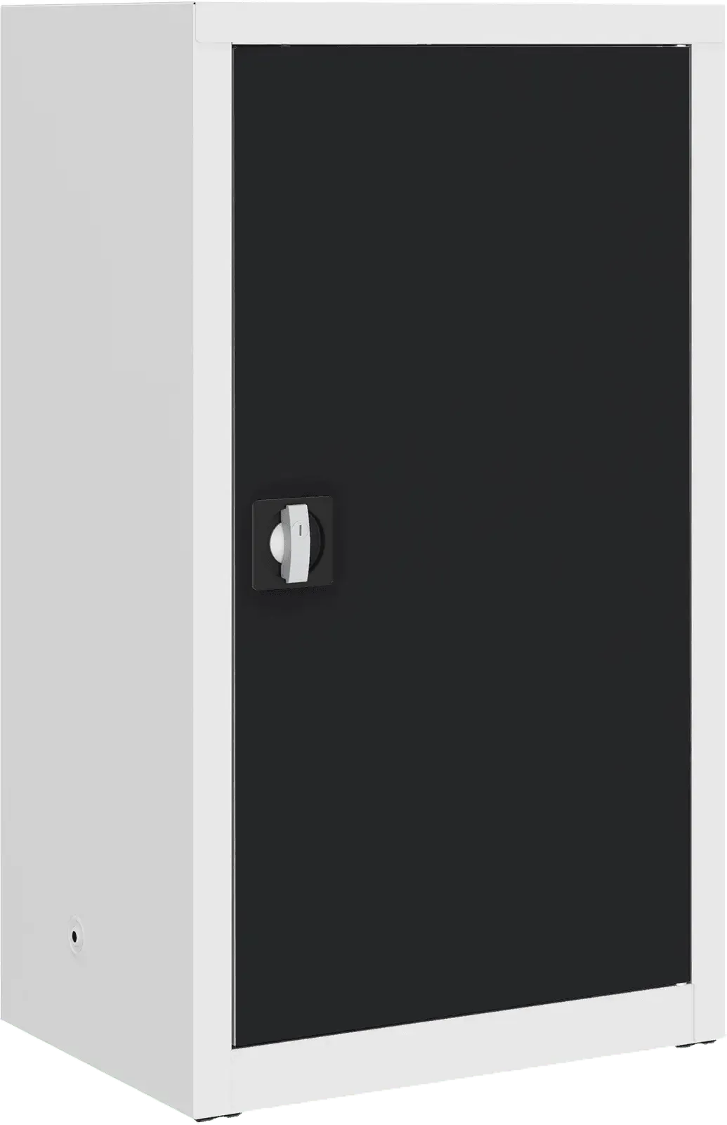 Metallist dokumendikapp Classic 1040x600x435 mm – valge / must