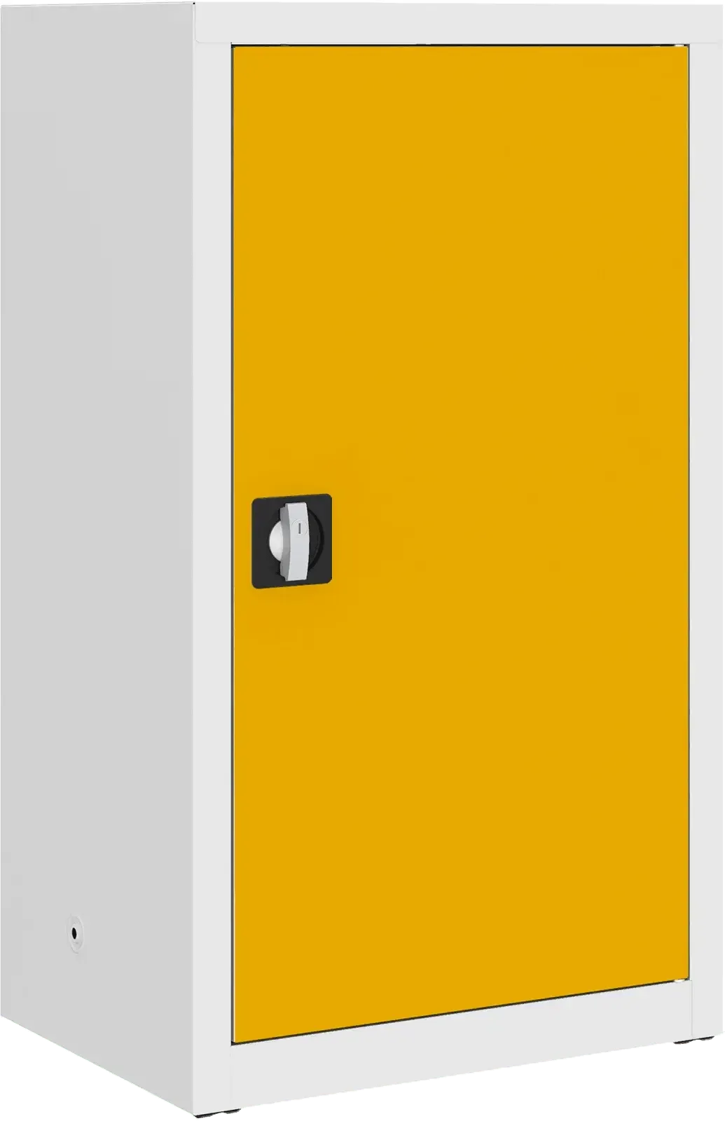 Metallist dokumendikapp Classic 1040x600x435 mm – valge / kollane
