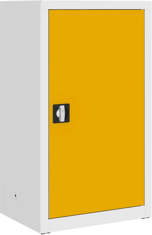 Metallist dokumendikapp Classic 1040x600x435 mm – valge / kollane