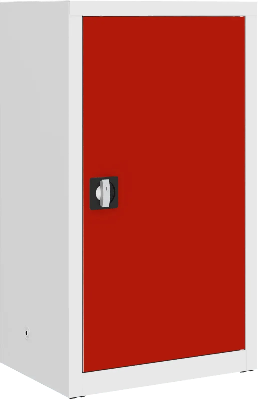 Metallist dokumendikapp Classic 1040x600x435 mm – valge / punane