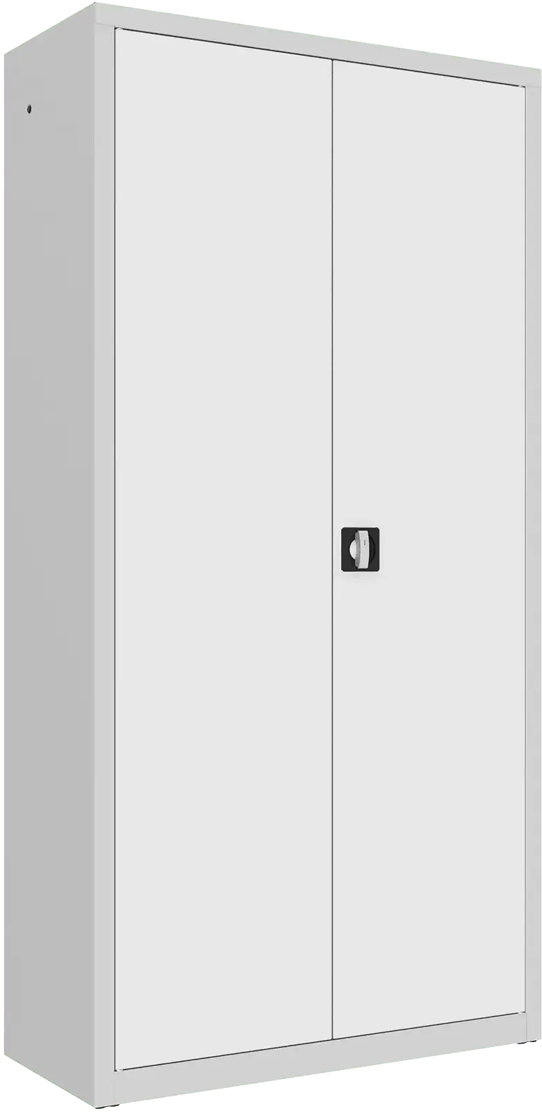 Metallist dokumendikapp Classic 1990x1000x435 mm – helehall / valge