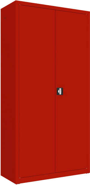Metallist dokumendikapp Classic 1990x1000x435 mm – punane / punane