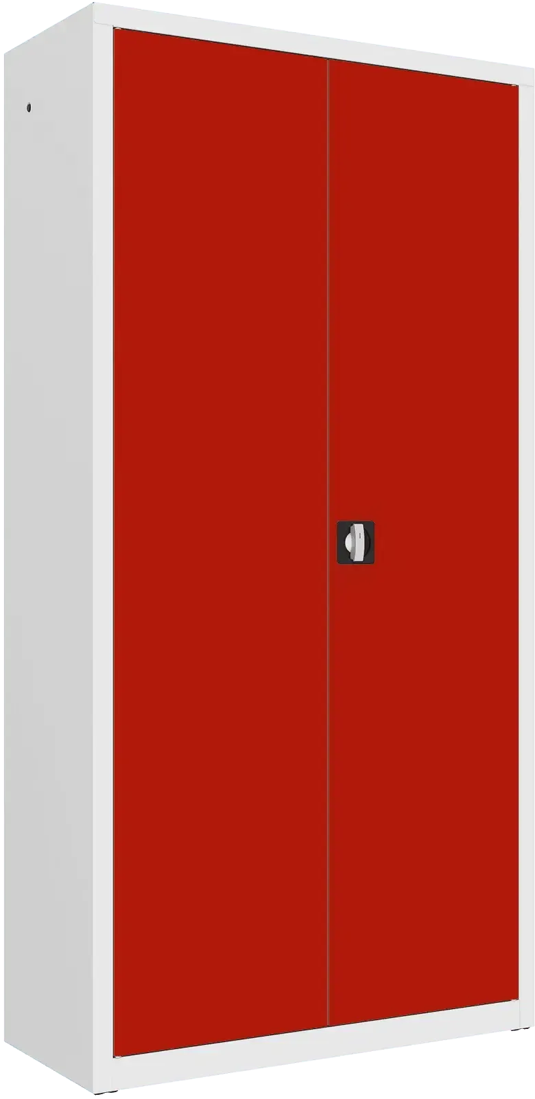 Metallist dokumendikapp Classic 1990x1000x435 mm – valge / punane
