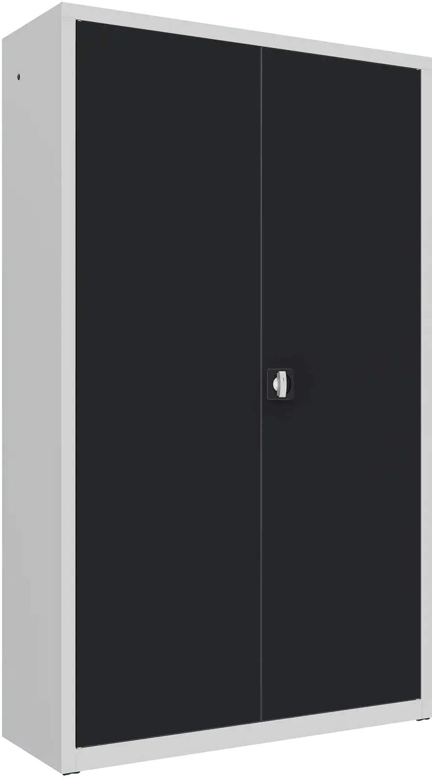 Metallist dokumendikapp Classic 1990x1200x435 mm – helehall / must