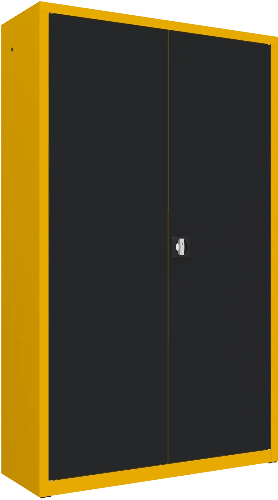 Metallist dokumendikapp Classic 1990x1200x435 mm – kollane / must