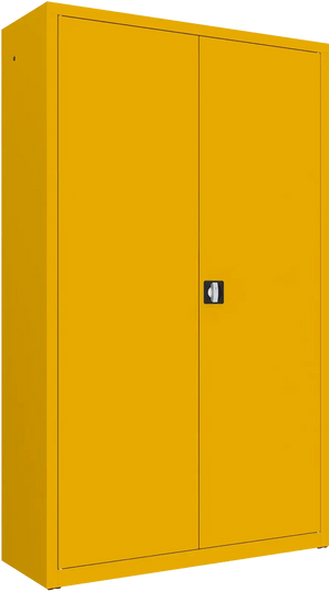 Metallist dokumendikapp Classic 1990x1200x435 mm – kollane / kollane
