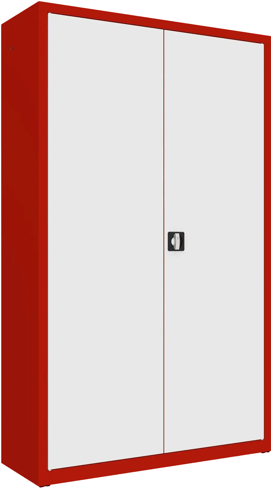 Metallist dokumendikapp Classic 1990x1200x435 mm – punane / valge