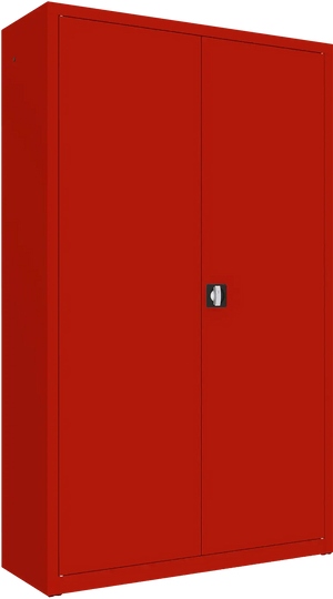 Metallist dokumendikapp Classic 1990x1200x435 mm – punane / punane