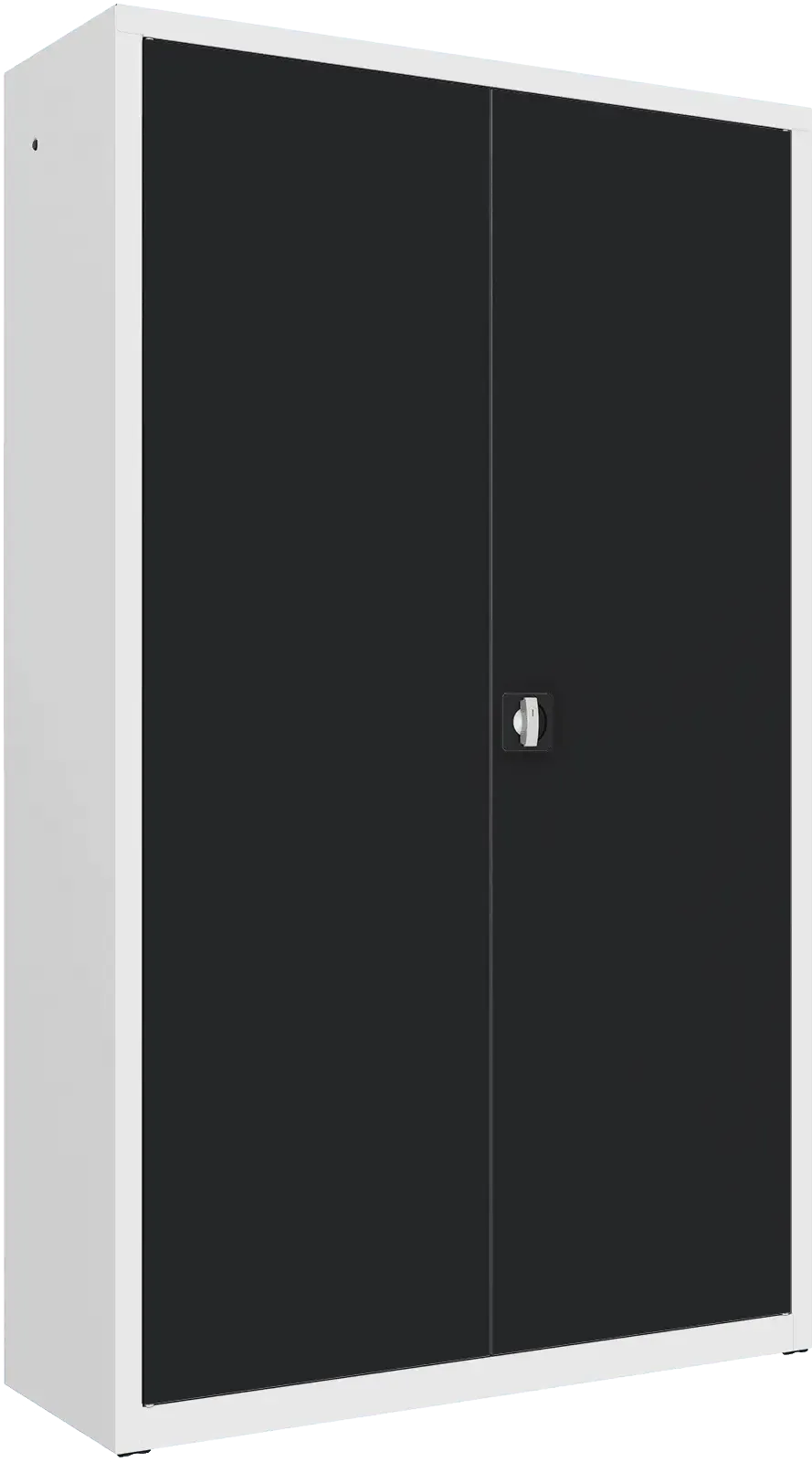 Metallist dokumendikapp Classic 1990x1200x435 mm – valge / must