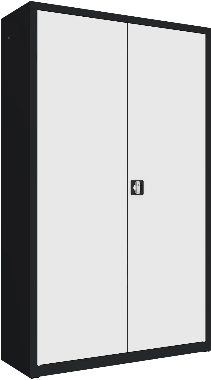 Metallist dokumendikapp Classic 1990x1200x435 mm – must / valge