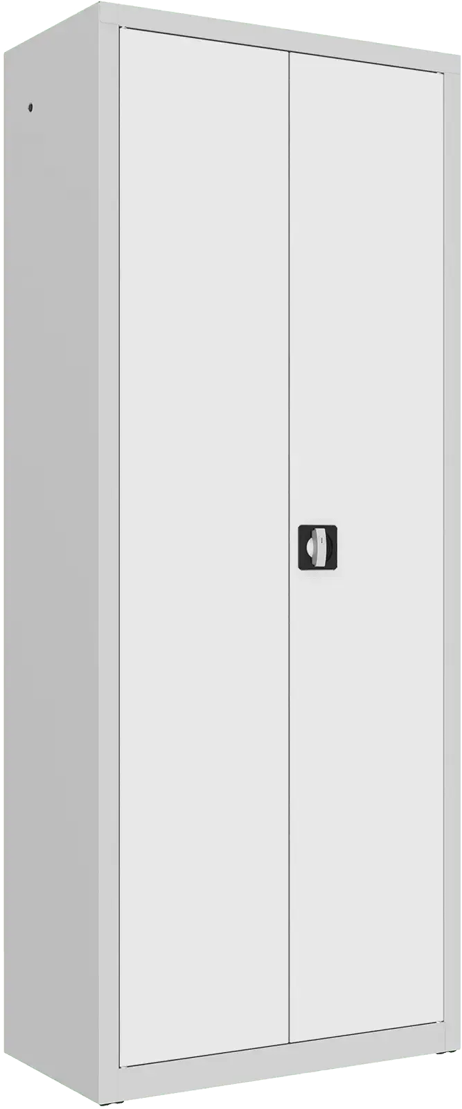 Metallist dokumendikapp Classic 1990x800x435 mm – helehall / valge