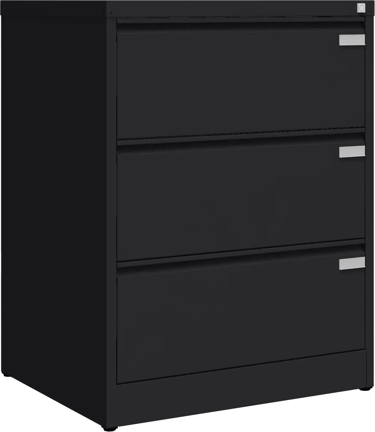 Metallist dokumendikapp Archive, 1007x775x633 mm, A4-formaadile – must / must