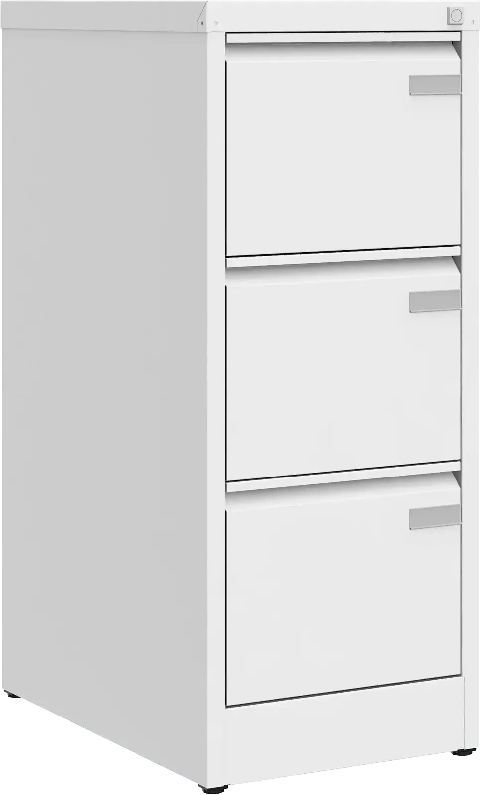 Metallist dokumendikapp Archive, 1008x415x633 mm, A4-formaadile – valge / valge