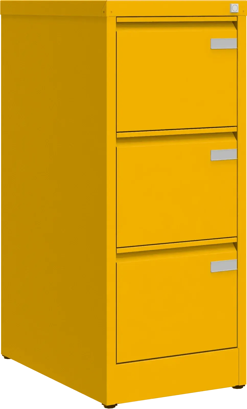 Metallist dokumendikapp Archive, 1008x415x633 mm, A4-formaadile – kollane / kollane