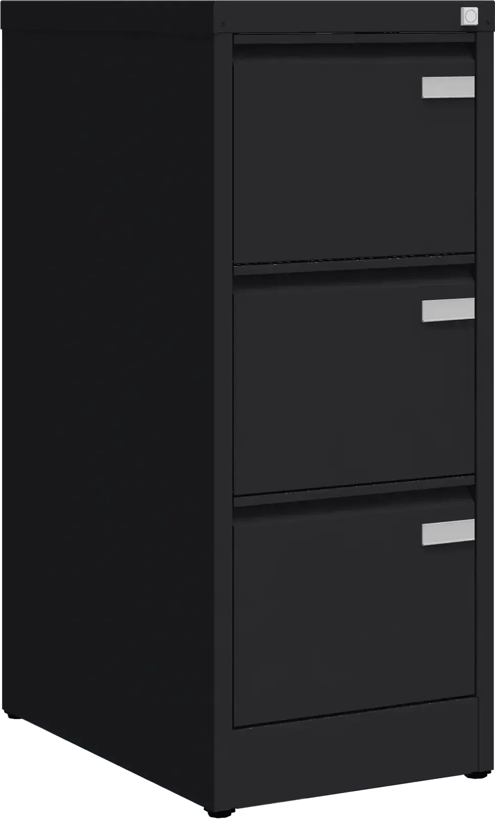 Metallist dokumendikapp Archive, 1008x415x633 mm, A4-formaadile – must / must