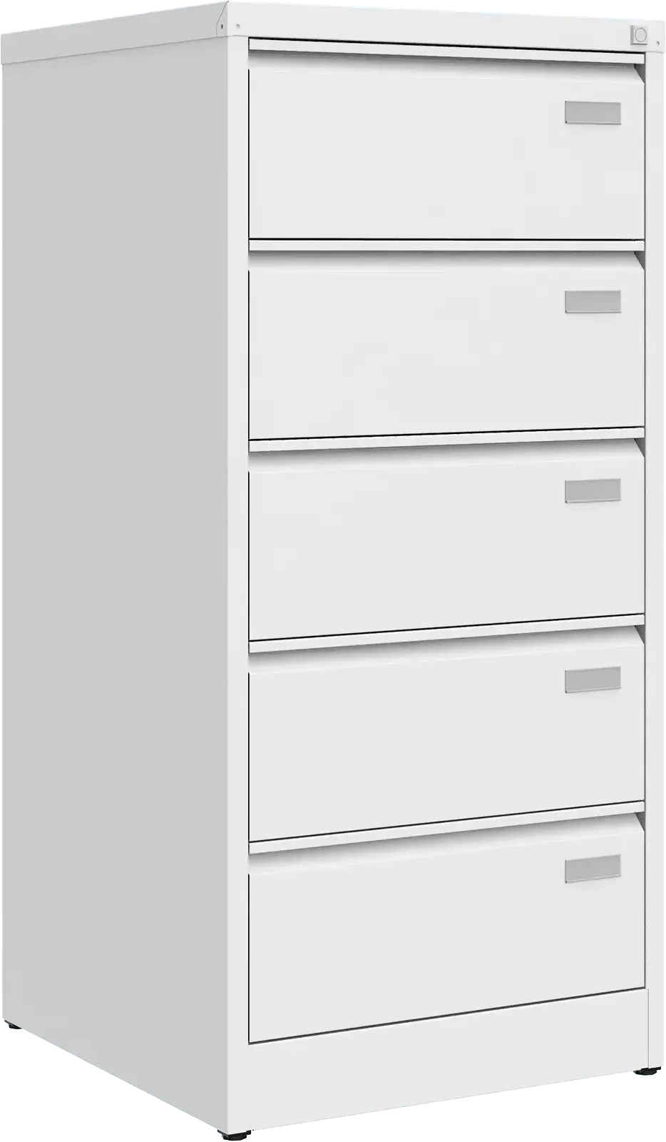 Metallist failikapp Archive, 1292x608x633 mm, B5-formaadile – valge / valge