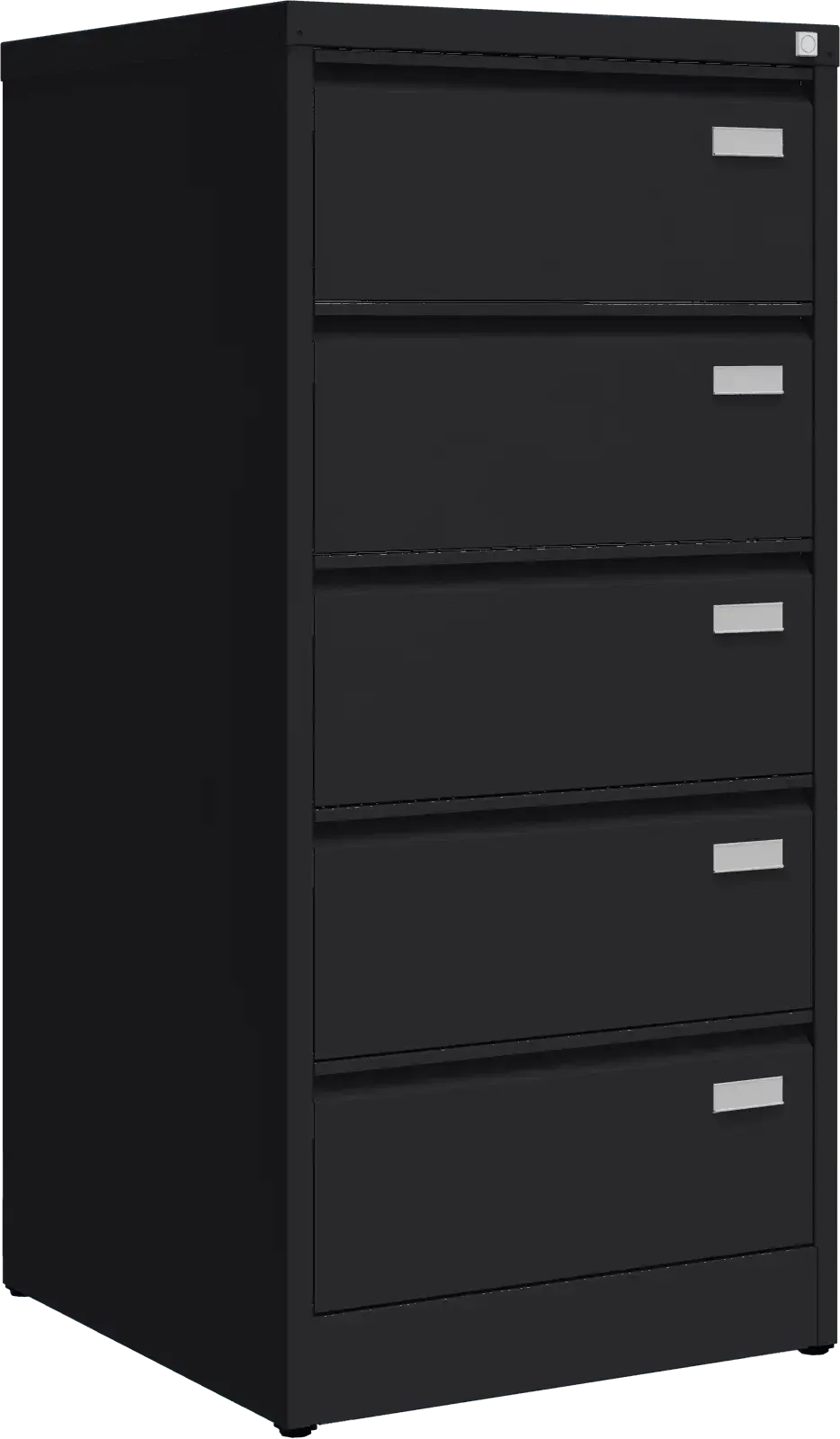 Metallist failikapp Archive, 1292x608x633 mm, B5-formaadile – must / must