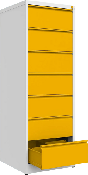 Metallist kartoteegikapp Archive, 1748x608x633 mm, B5-formaadile